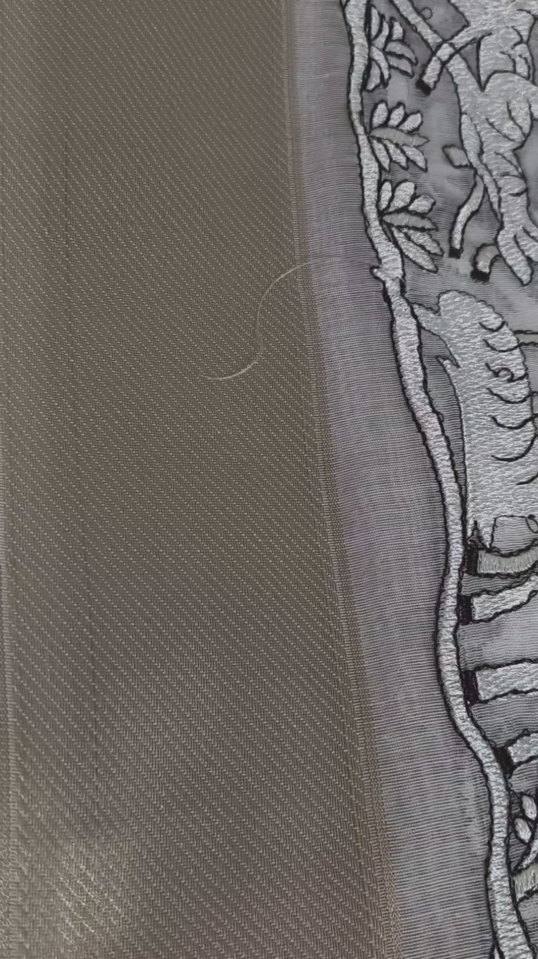 Hiramani Fancy Saree with Blouse | Elegant Ivory Ethnic Wear for Women