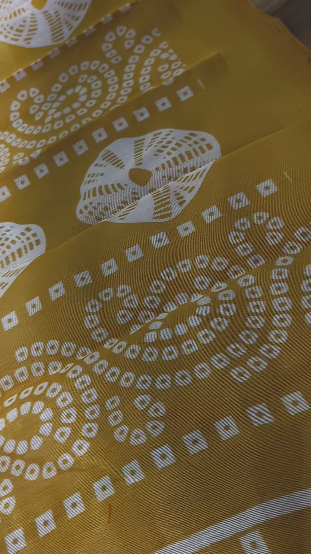 Sundari Bengali Cotton Printed Saree with Blouse – Ethnic Daily Wear in Yellow